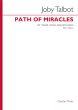 Talbot Path of Miracles SATB-Percussion Vocal Score (2021 Edition)