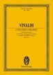 Vivaldi Concerto grosso c-Moll Op. 9 No. 11 RV 198 Violin and Strings (Study Score)