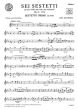 6 Sestetti for Strings Op.23 Vol.1 (G.454 - 455 - 456) 2 Vi.- 2 Va.- 2 Vc.
