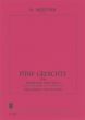 Medtner 5 Gedichte von Tjutschew und Foeth Op.37 fur Gesang und Klavier (Deutsch/Russisch)