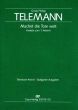 Telemann Machet die Tore weit TWV I:1074 (S[A]TB soli- SATB- 2 Ob.- 2 Vi.-Va.-Bc) (Vocal Score)