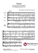 Bach Sei Lob und Preis mit Ehren (BWV 28 / 2a before 231) (SATB-Piano)