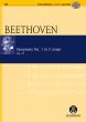 Beethoven Symphony No.1 C-major Op.21 Orchestra Study Score (Score with Audio) (edited by Richard Clarke)