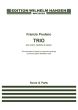 Poulenc Trio Oboe-Bassoon-Piano (Score/Parts) (revised ed. )