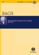 Bach Concerto d-minor BWV 1052 Harpsichord and Orchestra) Study Score