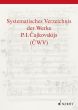 Kohlhase Systematisches Verzeichnis der Werke P. I. Tschaikovsky's (Hardcover)