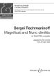 Rachmaninoff Magnificat und Nunc Dimittis (adapted from All Night Vigil (Vespers) SSAATTBB a cappella (edited by Eric Arnold)