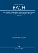 Bach Kantate BWV 109 Ich glaube, lieber Herr, hilf meinem Unglauben Soli-Chor-Orchester Partitur (Reinhold Kubik)