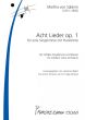 Sabinin Acht Lieder Op.1 Medium Voice-Piano (edited by Lawrence Bakst)