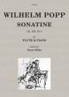 Popp Sonatine Op.388 No.6 Flute-Piano (edited by Susan Milan)