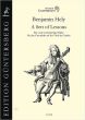 Hely A Sett of Lessons (One-part and two-part pieces for the Viola da Gamba Lesson)