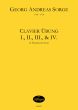 Sorge Clavier Übung I.,II.,III.,& IV, 24 Praeludien für Clavier