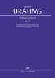 Brahms Schicksalslied Opus 54 Chor mit Kammerorchester (Bearbeitung von Russell Adrian) (Partitur)