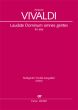 Vivaldi Laudate Dominum Omnes Gentes RV 606 Score (SATB- 2 Vl unisoni-Va. and Bc) (Daniel Ivo de Oliveira)
