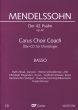 Mendelssohn Psalm 42 Op.42 "Wie der Hirsch schreit nach frischem Wasser" Bass Chorstimme CD (Carus Choir Coach)