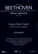 Beethoven Missa Solemnis D-dur Op.123 Sopran Chorstimme CD (Carus Choir Coach)