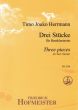 Bach 3 Stucke / 3 Pieces Bassklarinette Solo / Bass Clarinet Solo