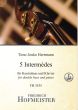 Herrmann 5 Intermèdes Kontrabass und Klavier