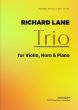 Lane Trio for Violin, Horn in F and Piano (Score/Parts)