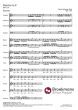 Bach Sanctus in C BWV 237 SATB und Orchester (Partitur) (Ulrich Leisinger)