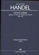 Handel Utrecht Jubilate HWV 279 Soli-Choir-Orchestra (Vocal Score) (Uwe Wolf)