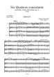 Devienne Six Quatuors Concertants Op.16 Vol.1 (No. 1-3) for Flute, Violon, Viola and Violoncello Score and Parts (Edited by Barthold Kuijken)