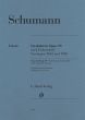 Schumann Liederkreis Op.39 nach Eichendorff, Fassungen 1842 und 1850 Tiefe Stimme und Klavier (Herausgegeben von Kazuko Ozawa) (Henle Urtext)