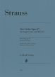 Strauss 4 Songs Op.27 Voice and Piano for Medium Voice (Edited Annette Oppermann)