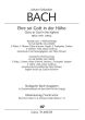 Bach Ehre sei Gott in der Höhe BWV 197a / 197.1 Soli-Chor und Orchester (Klavierauszug) (Pieter Dirksen)