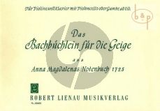 Das Bach Buchlein fur die Geige