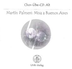 Palmeri Misa a Buenos Aires 'Misatango' Chor Übe Cd Altstimme