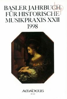 Jahrbuch fur Historische Musikpraxis Vol.22: 1998