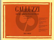 Galluzzi Ricreazioni Pianistiche Vol. 2 for Piano 4 Hands (Little Melodic Pieces)