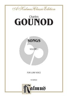 Gounod Songs Vol. 1 Low Voice