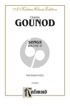 Gounod Songs Vol. 4 Medium Voice