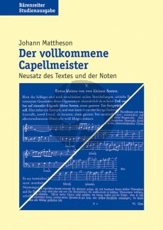 Mattheson Der vollkommene Capellmeister (1739) (paperb.)