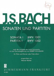 Sonaten-Partiten No.1 BWV 1001 - 1002 Flöte