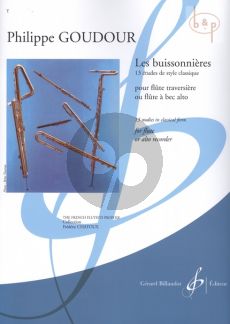 Les Buissonnieres (13 Etudes de Style Classique) (Flute or Treble Rec.)