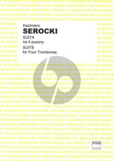 Serocki Suite for 4 Trombones (Score/Parts)