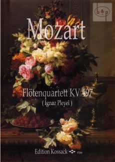 Quartet KV 497 (Flute-Vi.-Va.-Vc.) (Score/Parts)
