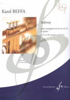 Subway for Trumpet[C/Bb] and Piano