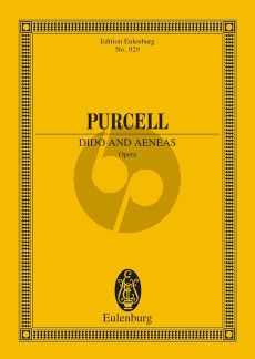 Purcell Dido & Aeneas Soli-Choir-Orch. Study Score