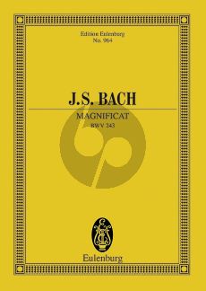 Bach Magnificat D-dur BWV 243 Studienpartitur (Arnold Schering)