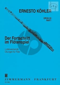 Der Fortschritt im Flotenspiel Op.33 Vol.1