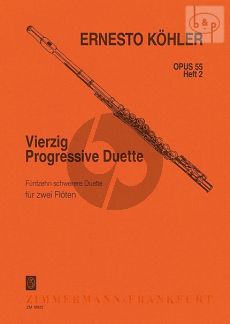 40 Progressive Duette Op.55 Vol.2