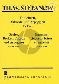 Tonleitern-Akkorde und Arpeggien fur Flote