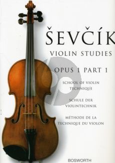 Sevcik School of Violin Technique Op.1 Vol.1 (Exercises in the 1st Position)