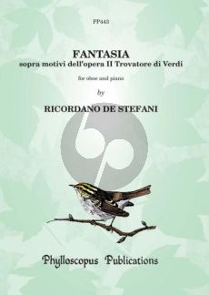 Stefani Fantasia sopra motivi dell'Opera Il Trovatore di Verdi Oboe-Piano