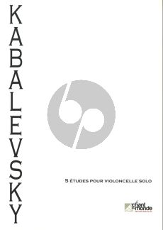 Kabalevsky 5 Studies Op.68 Violoncello solo
