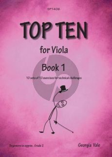 Vale Top Ten Book 1 (Viola Studies)